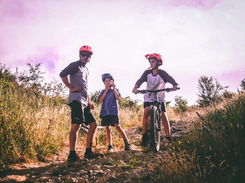 Volcano bike trail